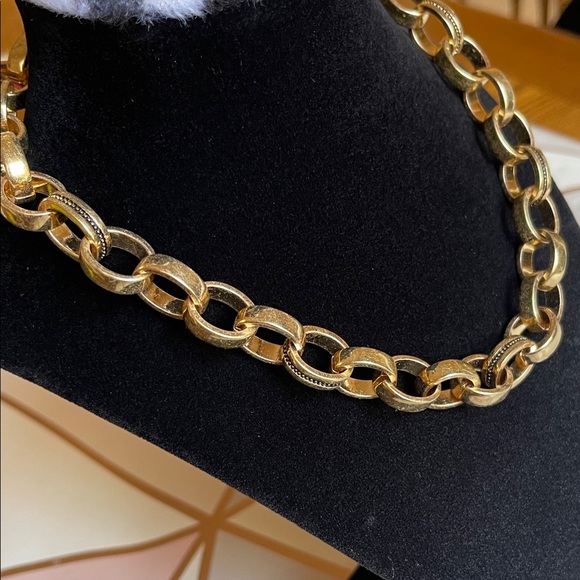 Laundry By Shelli Segal Gold Link Necklace - Picture 3 of 6